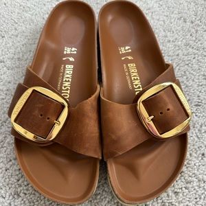 Birkenstock big buckle sandals size 41 EUC